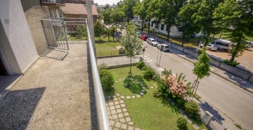 La vista sul giardino di Villa Terry I