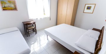 Camera da letto di Villa Paolina