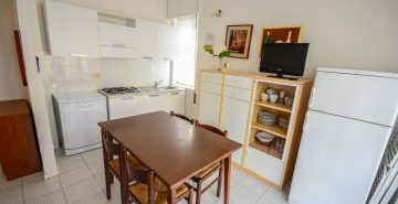 Zona soggiorno-pranzo di Villa Paolina